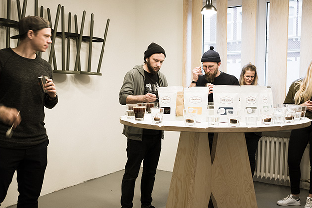 roestbar Kaffeeschule Schüler